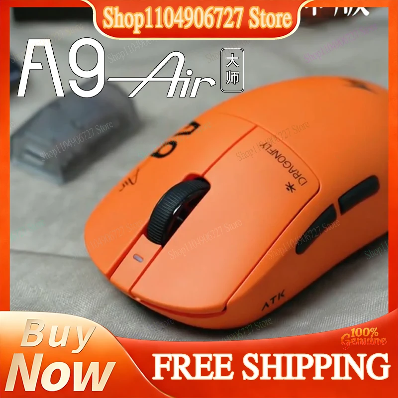 ATK Dragonfly A9 Air Master Edition Ergonomic Wireless Gaming Mouse Professional Esports Mouse For Valorant Competitive FPS Game