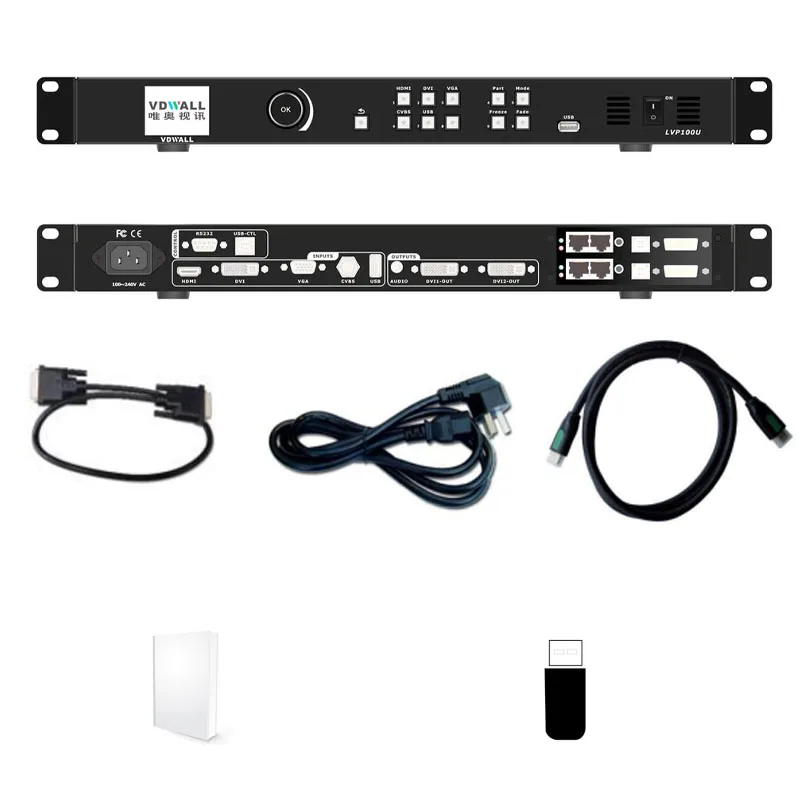 LVP100U VDWALL LED display screen Video Processor