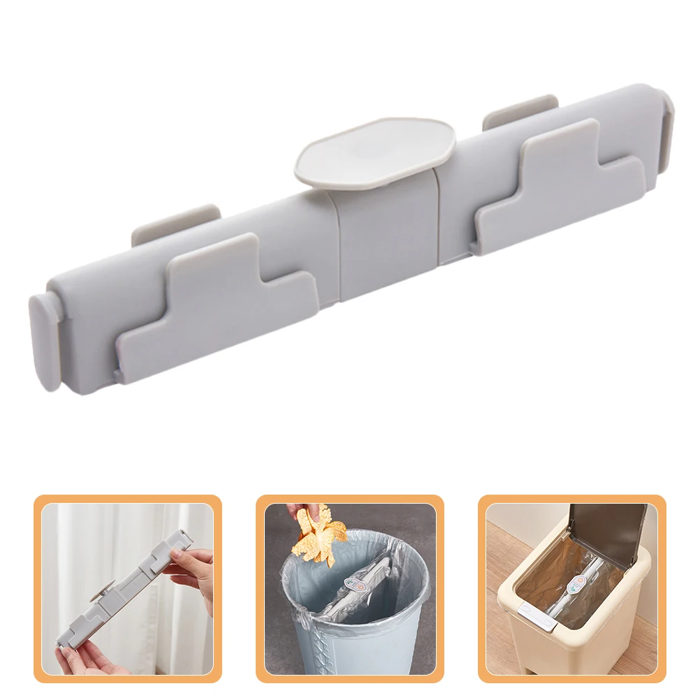 

Garbage Sorting Clip Retractable Holder Stand For Trash Can Bathroom Kitchen Waste Management Tool Household Clamp Accessories
