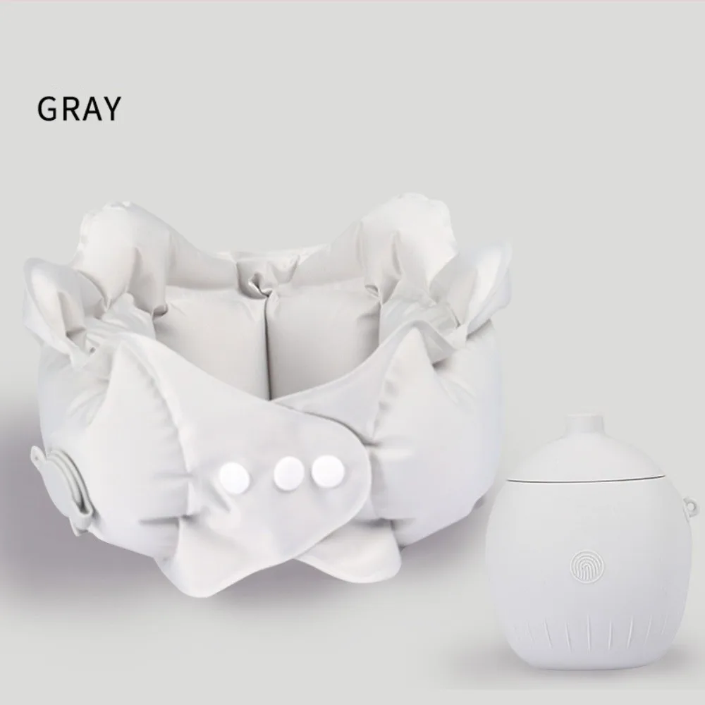 Ultra-Light Inflatable Travel Pillow Cooling Fabric Foldable U-Shaped Neck Pillow Press Air Pump Leak-Proof Air Pillow