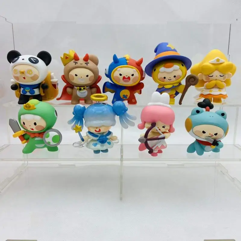 

Hot Selling Mini World Blind Box Fan Cute Hero Adventure Series Skin Permanent Card Fairy Jieli Trendy Toy Figurine Gifts