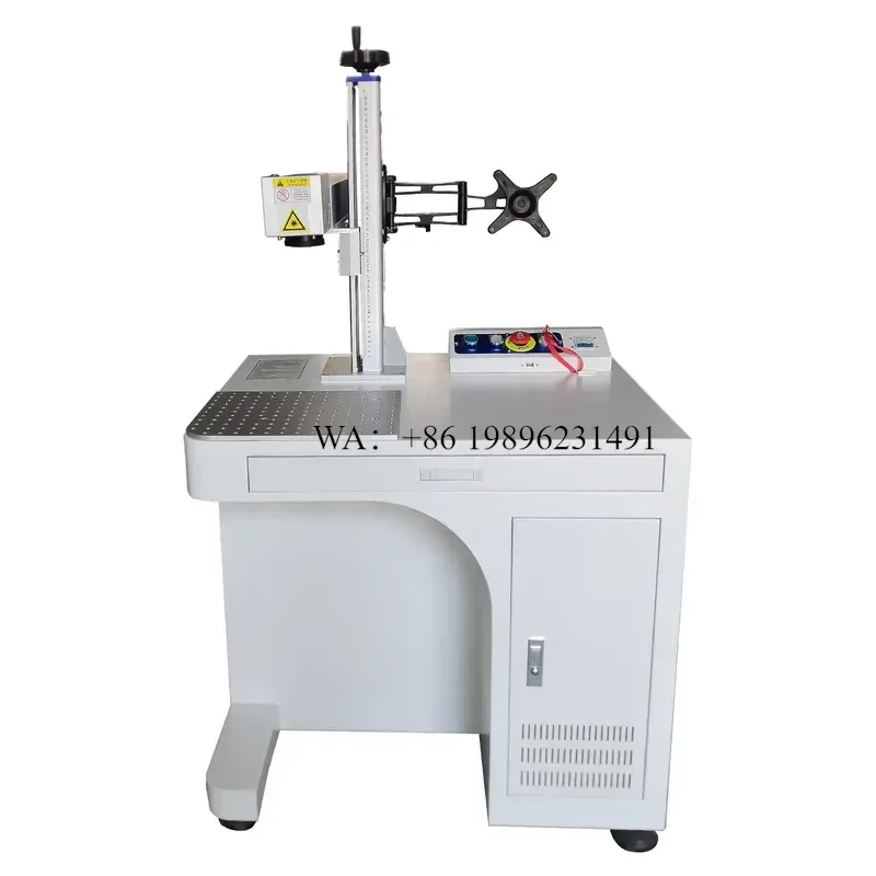 Wmwmnu Fiber Marking Raycus 20W 30W 50W 60W for Custom Metal Ceramic Cup Plastic Label Mirror