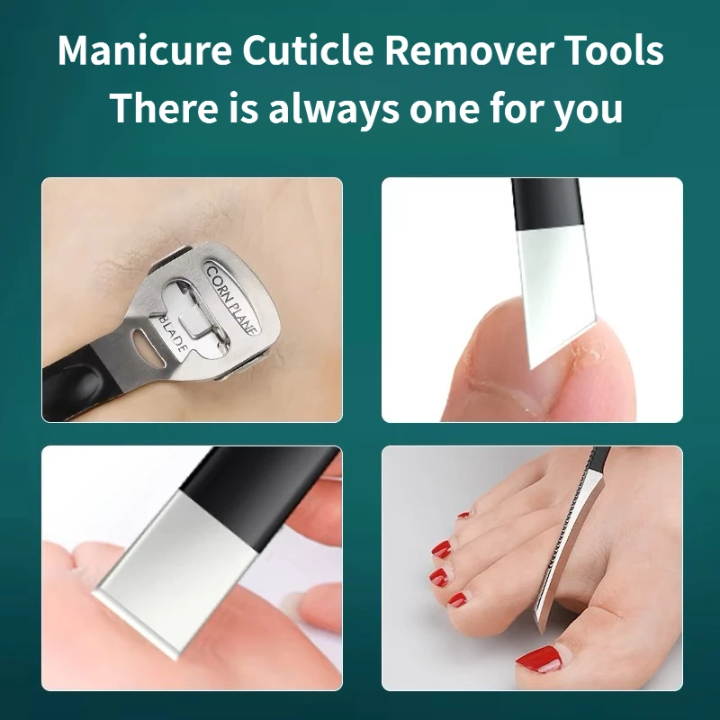 Dead Skin Callus Shaver Foot Pedicure Tool, Corn Remover for Ingrown Toenails and Thick Nails