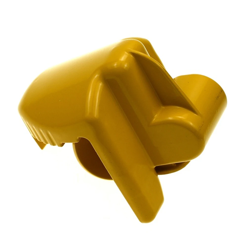 Yellow Universal Trailer Hitch Lock Anti-Theft Zinc Alloy Coupling Lock with 2 Keys for RV Camper Caravan Towing Security