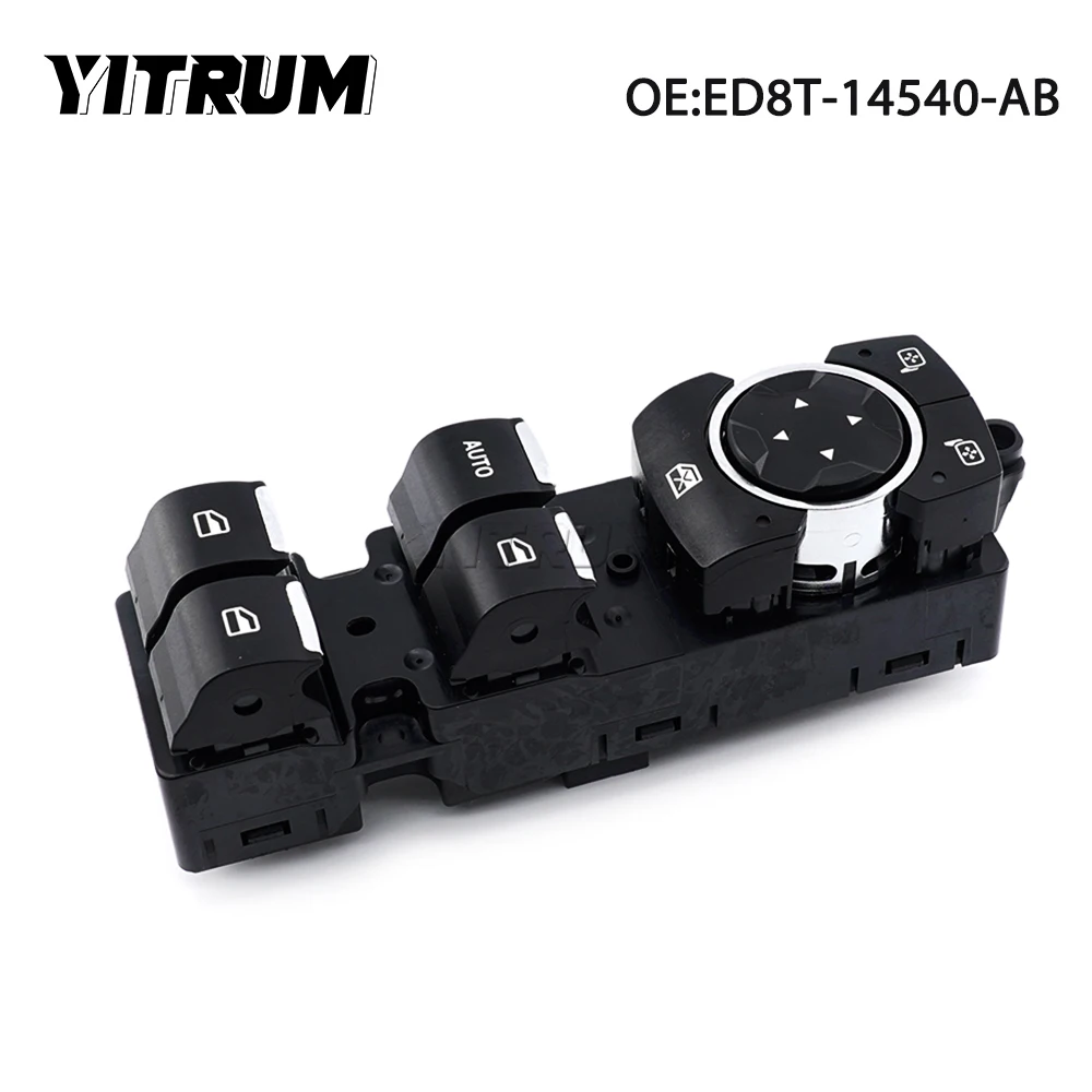 YITRUM ED8T-14540-AB ED8T-14529-AA ED8T-14540-BA  ED8T-14529-CA Window Lifter Switch For Ford Escort 2014 2015 2016 2017