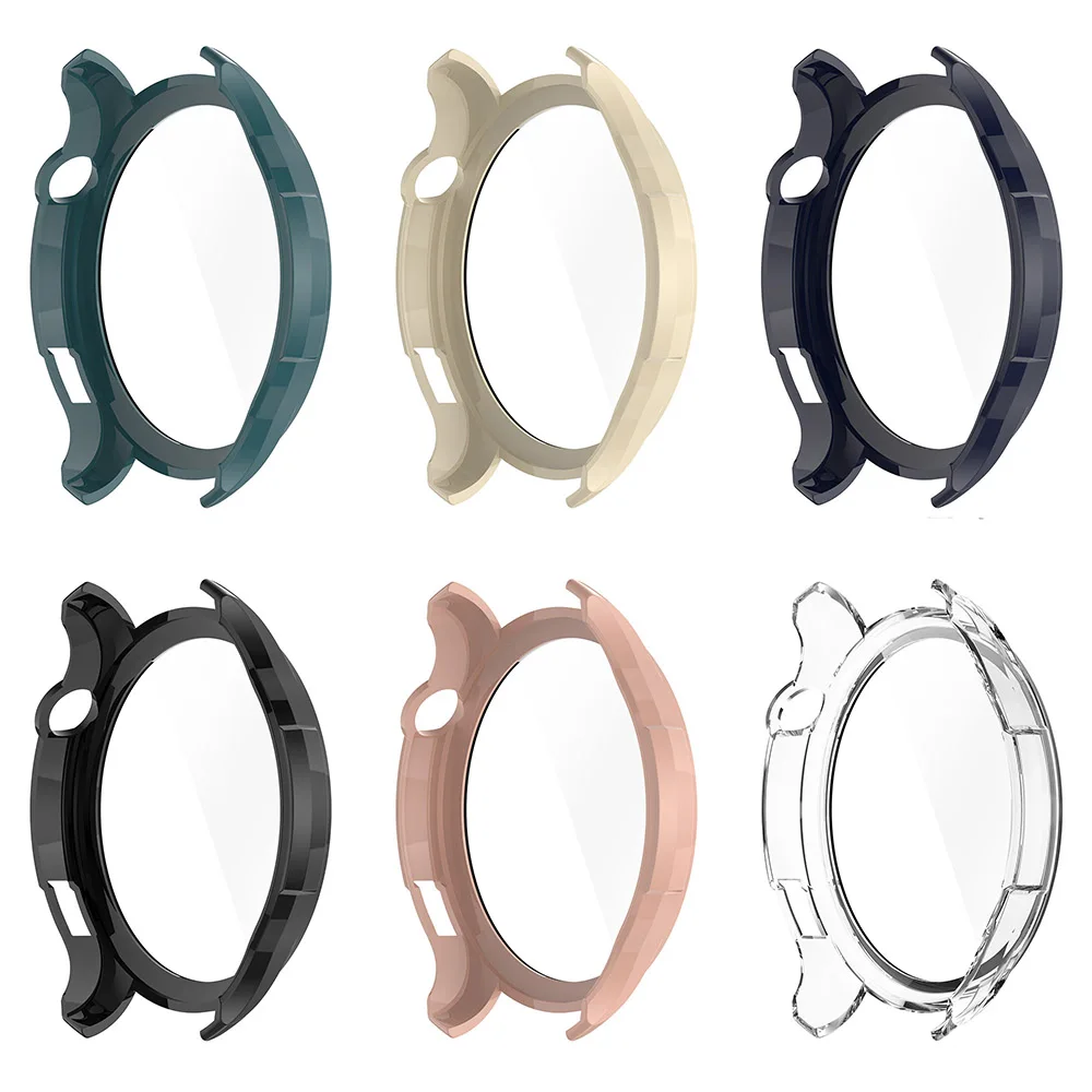 PC+Tempered Glass Screen Protector For Xiaomi Huami Amazfit GTR 4 Protective Case Cover Shell Bumper