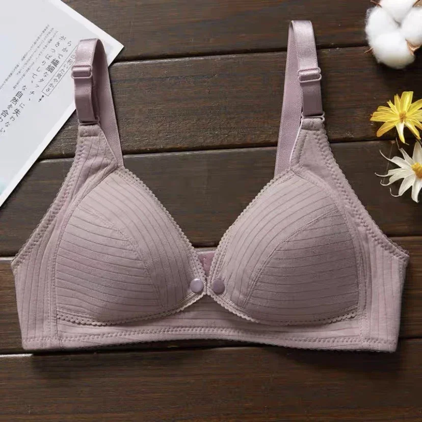 Nursing Bra Cotton Thin Maternity Underwear Clothes for Pregnant Women Breastfeeding Bra