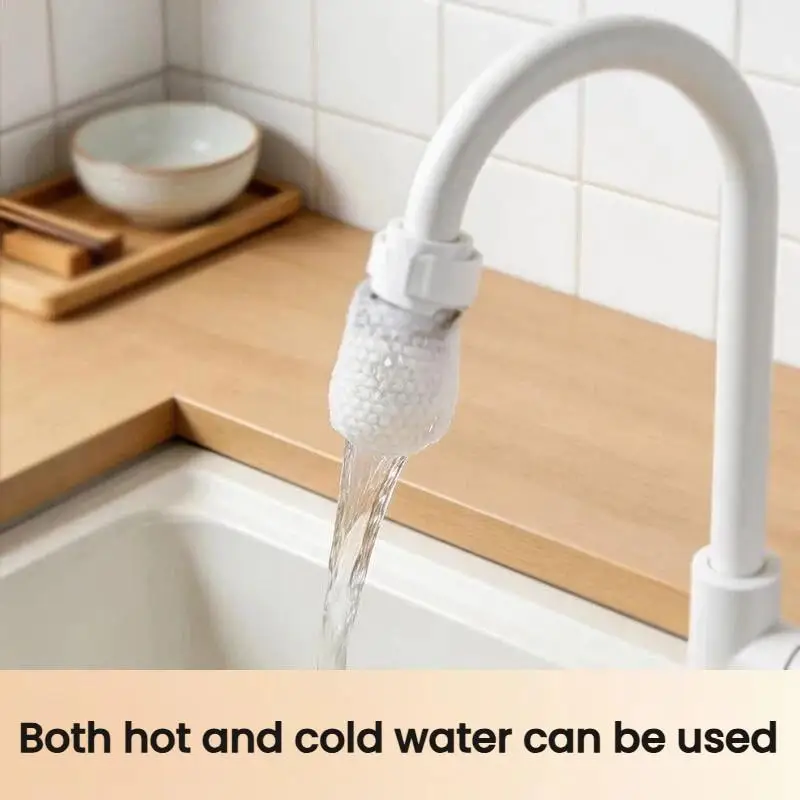 50/100Pcs Faucet Filter Cotton Prevents Water Splashing Filters Tap Water Sand And Other Impurities Accessory