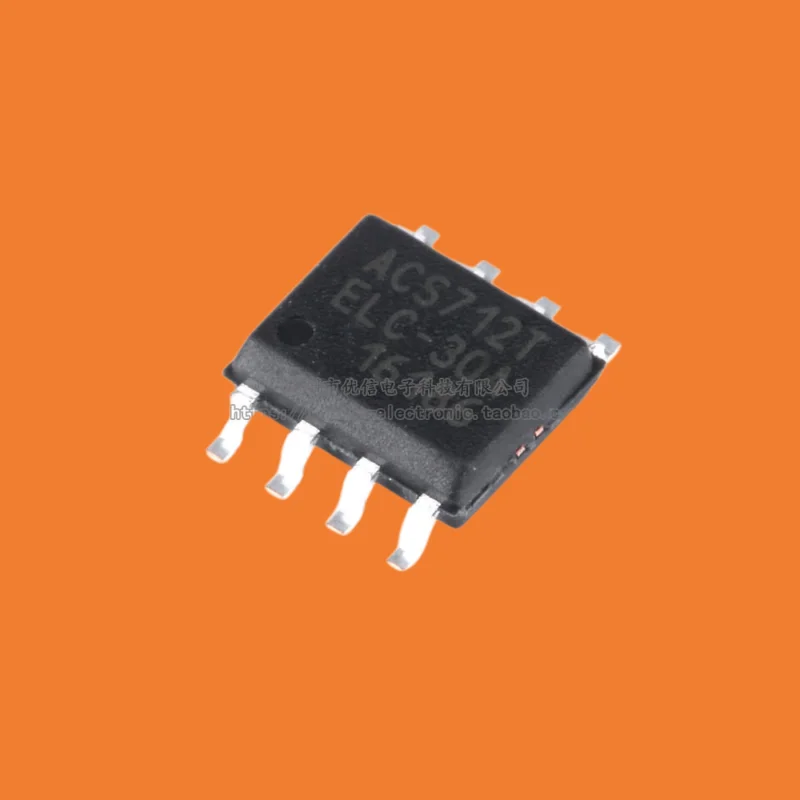 10pcs/Original genuine SOP-8 ACS712ELCTR-30A-T current sensor voltage isolation