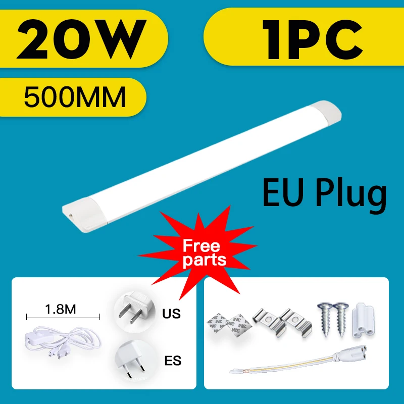 CANMEIJIA LED Tube Light Bar White 4