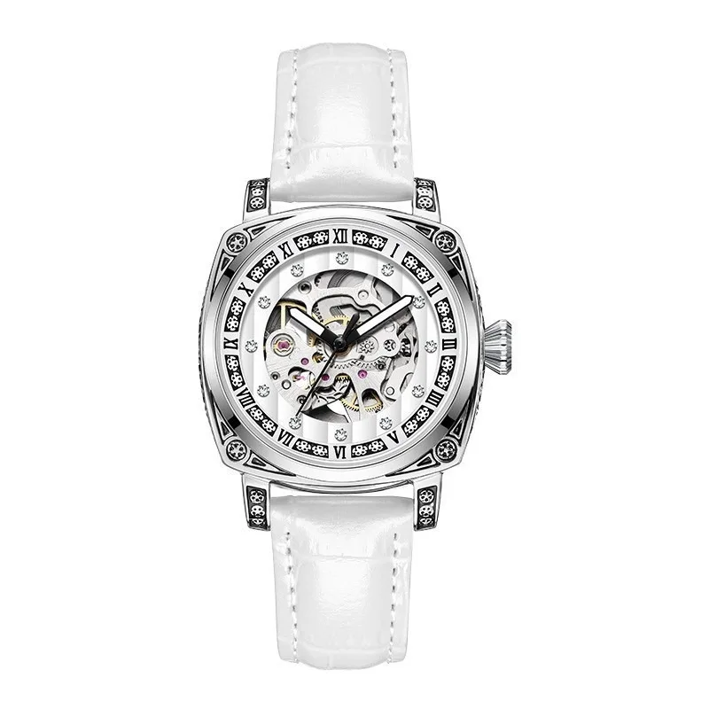 2025 New Elegant Ladies Watch Simple Trend Classic Student Automatic Waterproof Mechanical Quartz Watch Luxury Birthday Gift