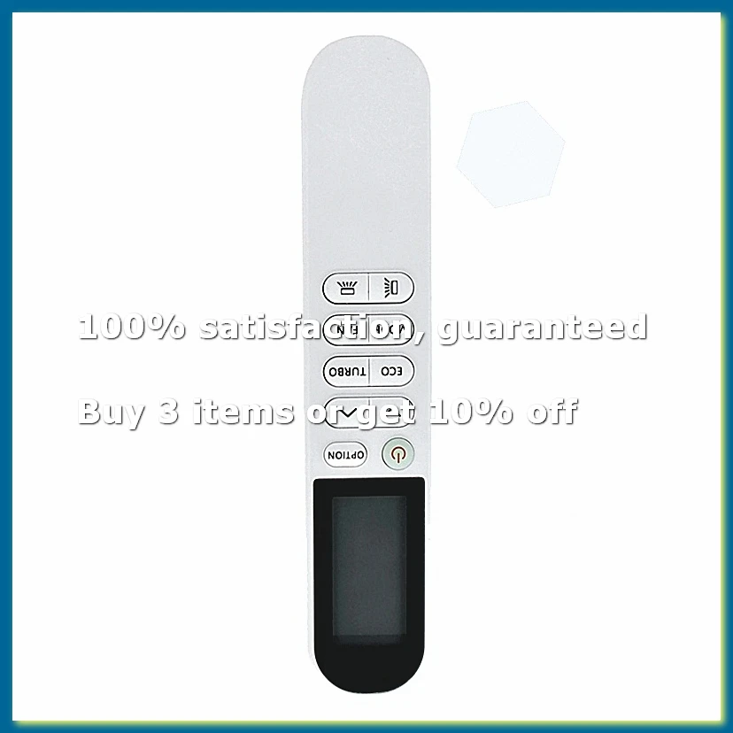 White Remote Control for ERiTO Split Air Conditioners Inverter GYKQ-58 ERiTO