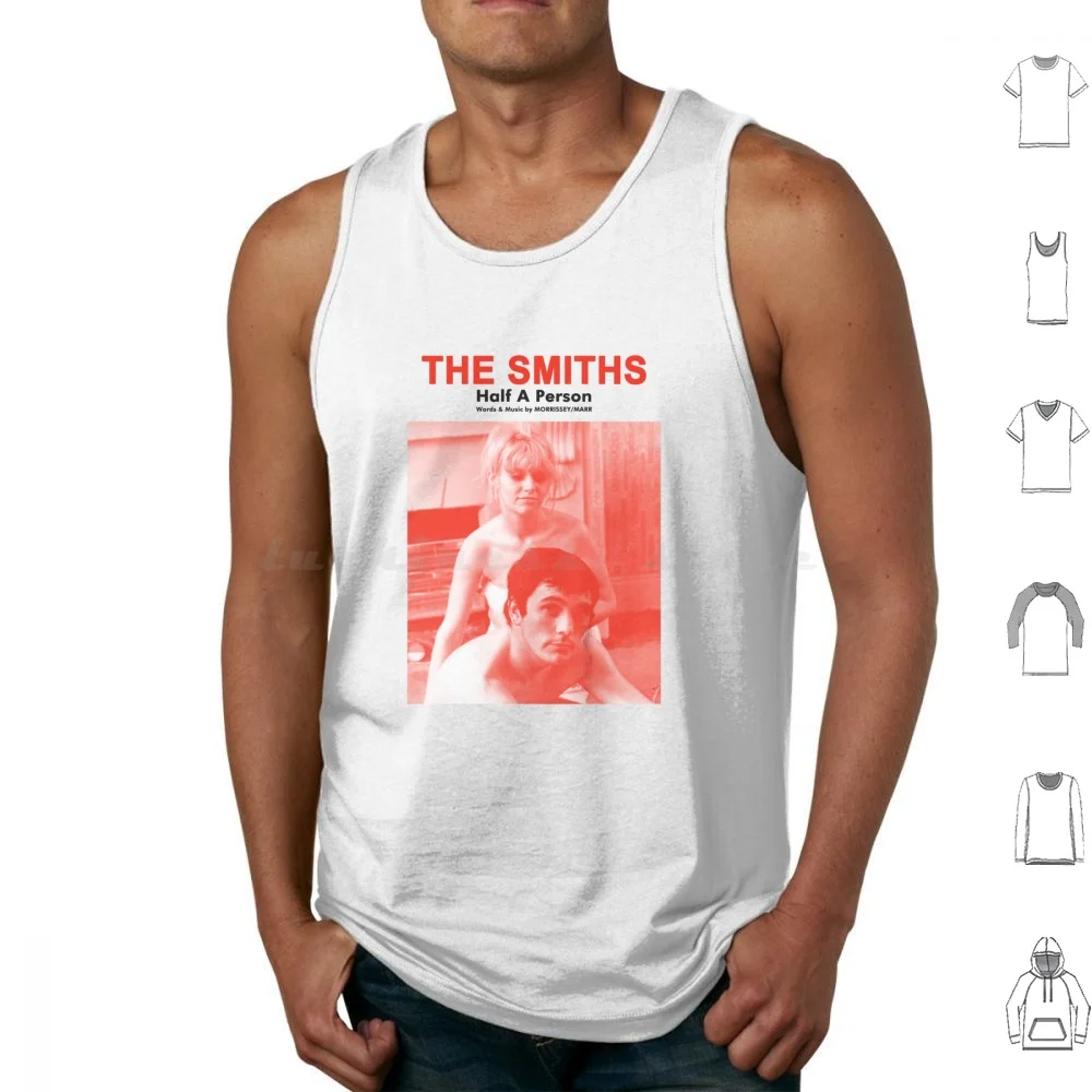 

The Smiths-Half A Person-1987-Morrissey-Terance Stamp Tank Tops Print Cotton The Smiths Smiths Morrissey The Queen Is