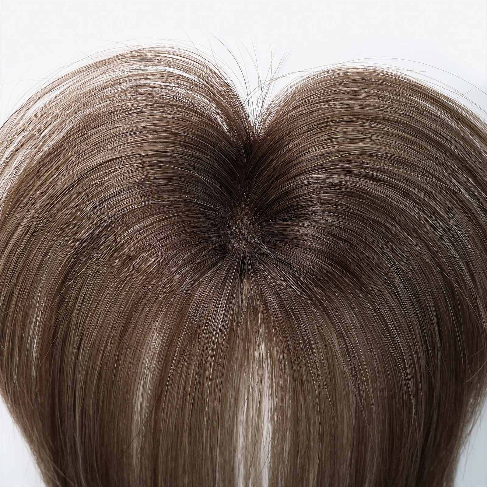 100% ريمي الشعر البشري القبعات العالية مع الانفجارات أومبير براون قطع الشعر ثلاثية الأبعاد Wispy الانفجارات للنساء شعر رقيق شعر بشري حقيقي توبر كليب