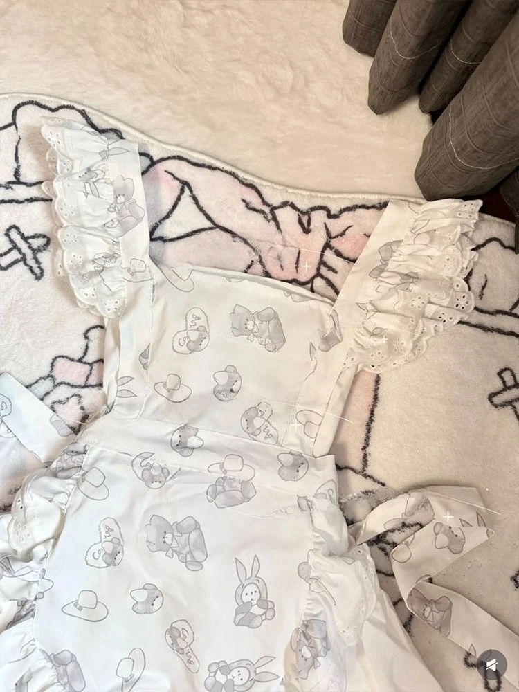 اليابانية لطيف لوليتا الحلو قطعتين مجموعة المرأة دمية طوق قميص الوردي حزام التنانير جديد Kawaii JK Harajuku الجنية الصيف دعوى 2925