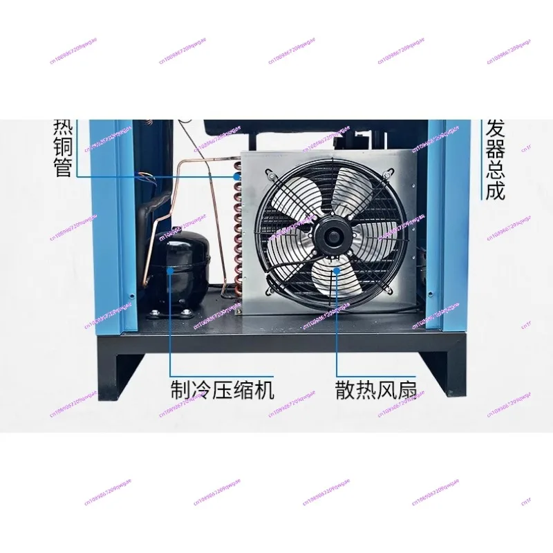 Refrigerated dryer 1.5 cubic air compressor compressed air cold dryer