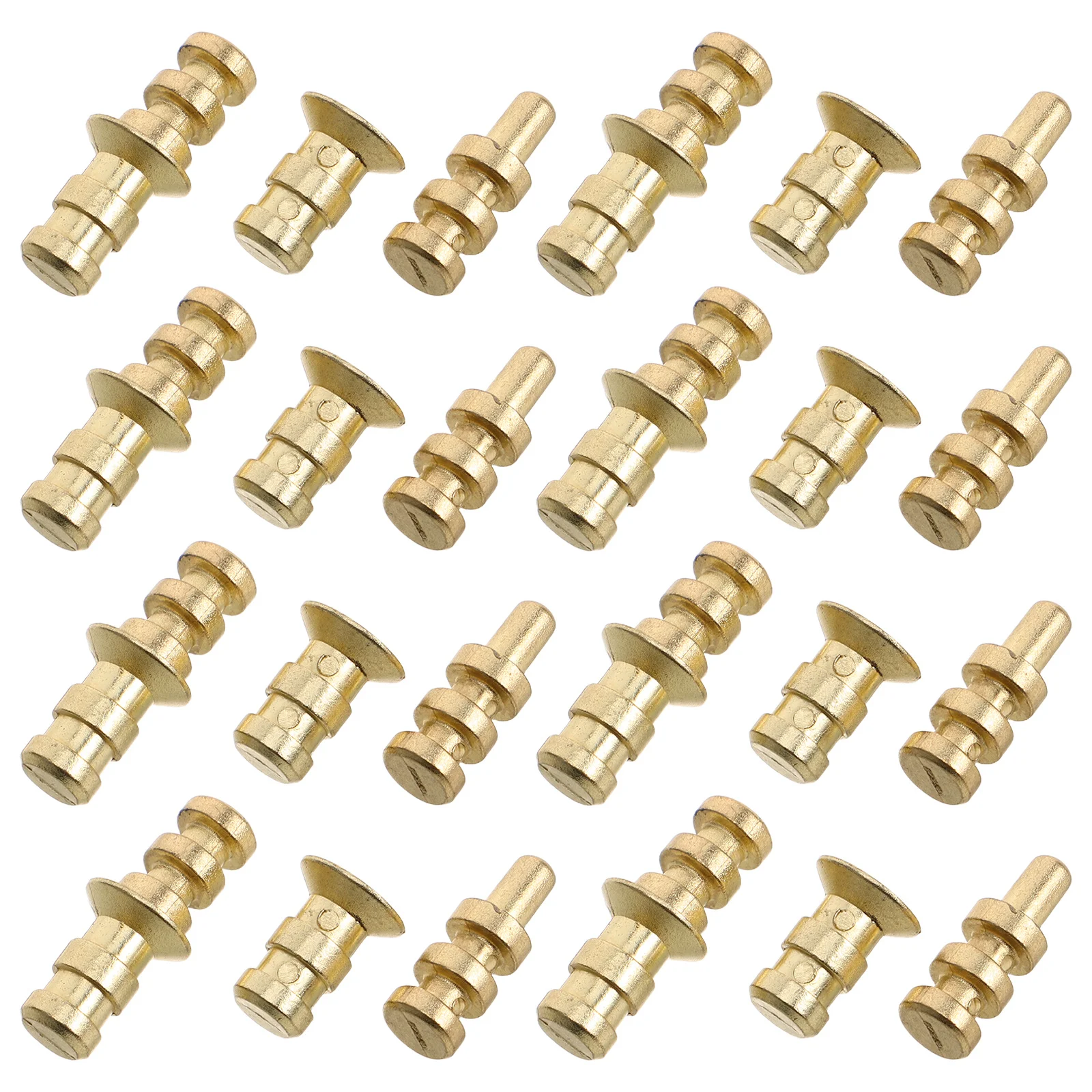 

24Pcs Metal Dowel Pins Table Pins Dowels Wobble Free Assembly Space Saving Design Furniture Hardware Dowel Pin