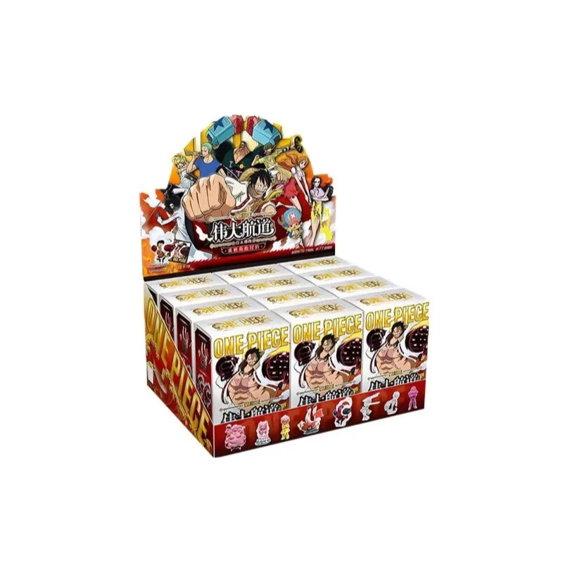 

Authentic One Piece Mini Rubber Doll One Piece Blind Box Decoration Great Navigation Luffy Collection Finger Toys Boys