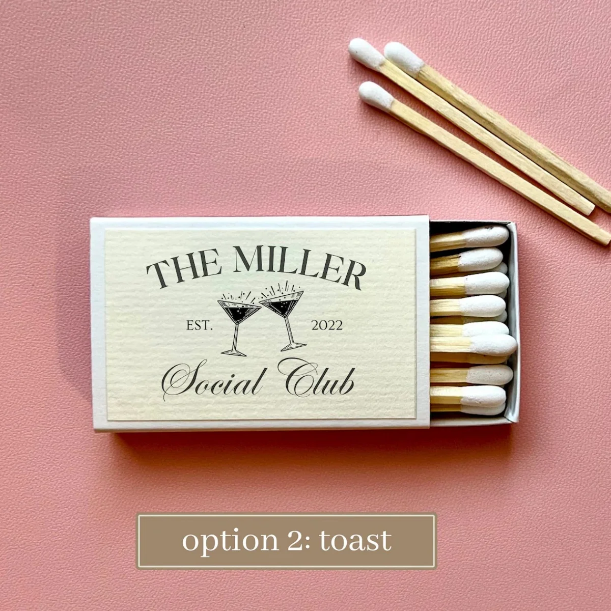 

Personalized Wedding Matches Custom Matchbooks Personalized Housewarming Gift for New Home Gift for Hostess Hand Drawn Social Cl