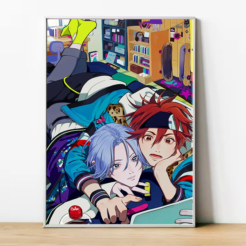 SK8 the Infinitys Anime Poster Decorative Prints Wall Painting Paintings for Bedroom Home Decorations Gamer Room Decoration Deco