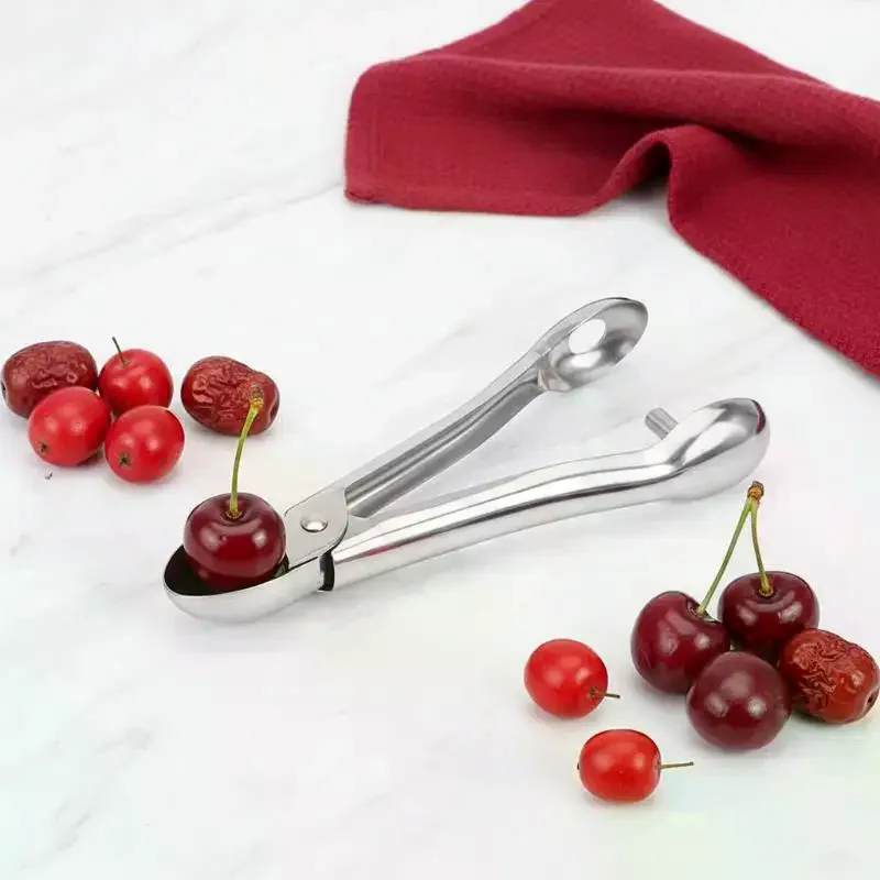 Stainless Steel Jujube Corer Hawthorn Corer Household Cherry Carrion Picker Kitchen Tool Cut Fruit Kitchen Accessories 1PC Home