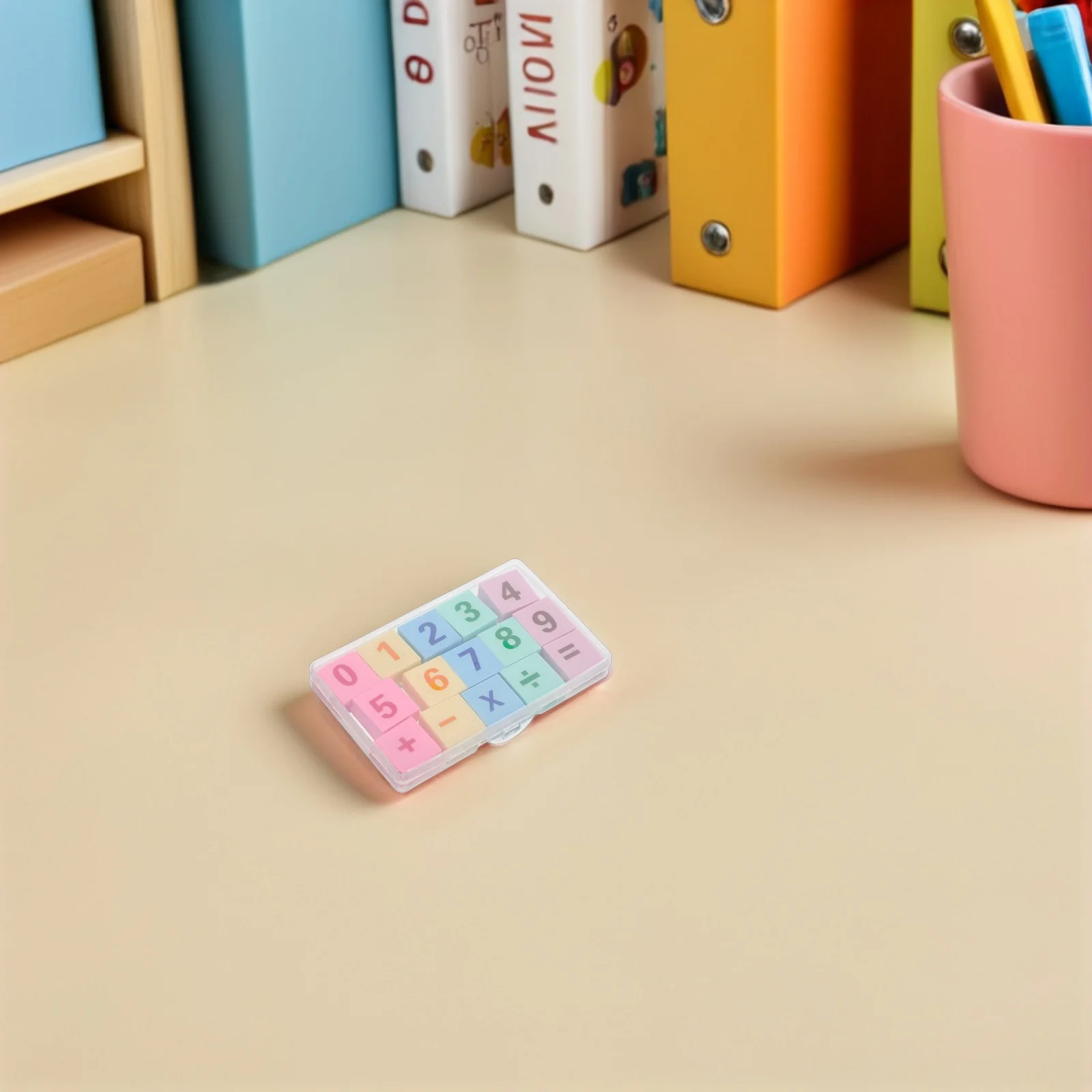 60 ชิ้นยางลบปริศนา Back to School ยางลบห้องเรียนรางวัลสําหรับเด็กรายการรางวัลน่ารัก Kawaii นักเรียน