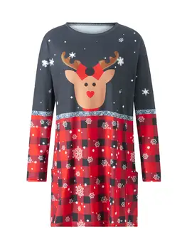 6 best sales Vestido de Natal feminino - №5