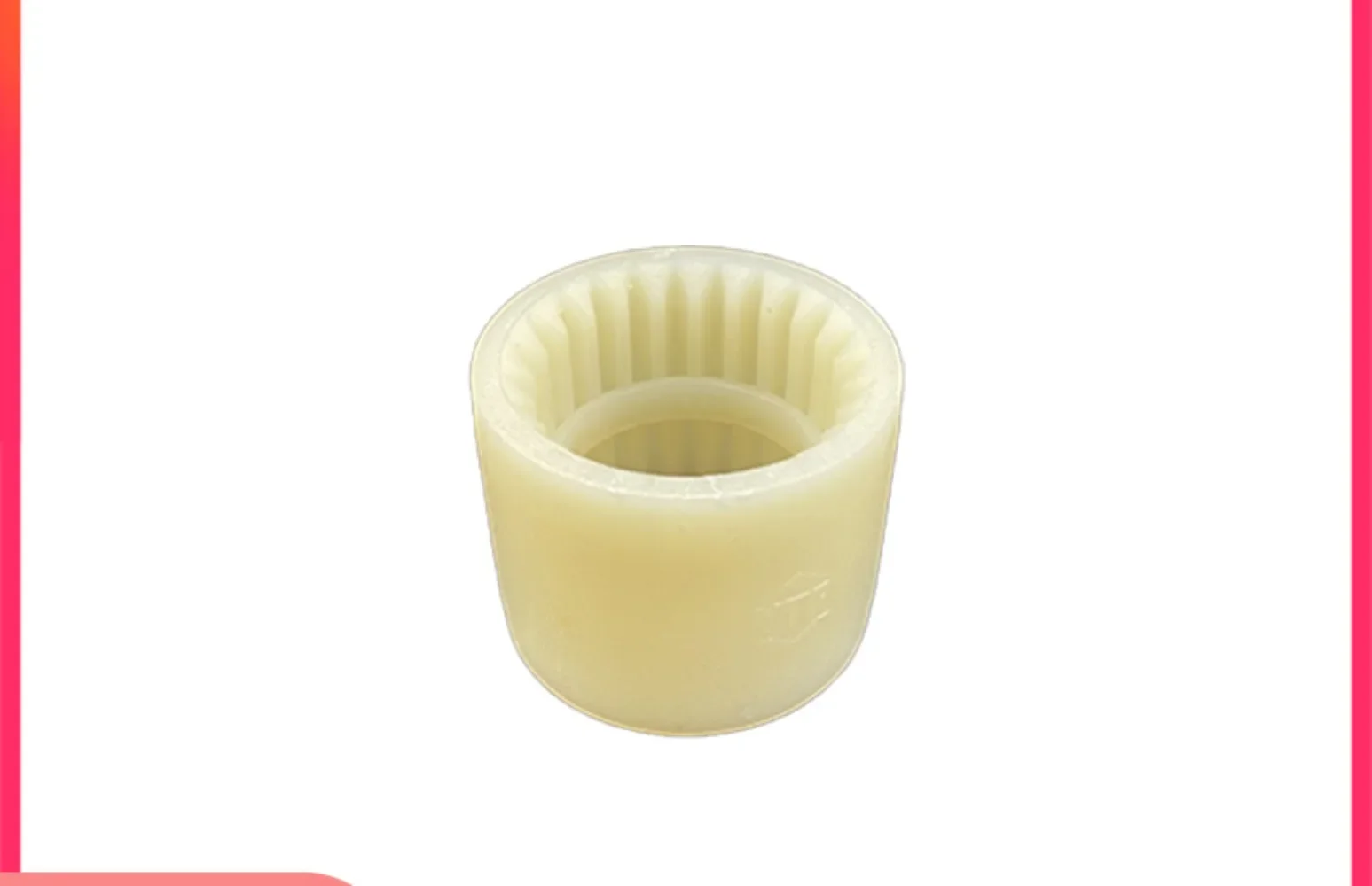 M19 24 28 38 42 48 55 65 Curved tooth yellow nylon sleeve coupling