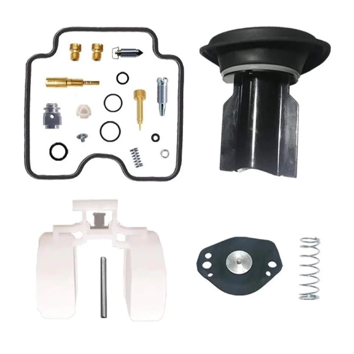 Carburetor Rebuild Kit Diaphragm Float For YFZ450 YFZ450B 2012-2013 Off Road ATV Quad Bike