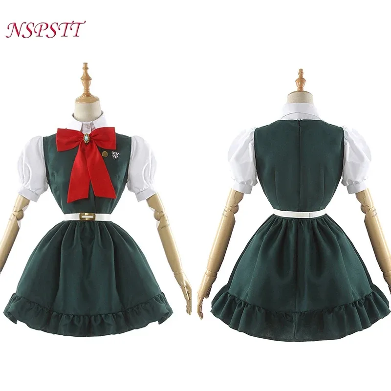 NSPSTT-Anime Danganronpa مجموعة الزي المدرسي التأثيري للنساء في الهالوين