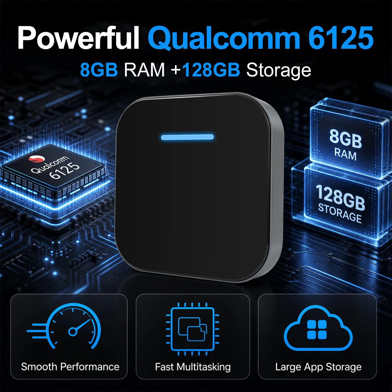 2026 3in1 Wireless Carplay Bluetooth Adapter Android Auto Usb Apple Ai Box Carplay Dongle For Tesla Model 3/Y/S/X view 4