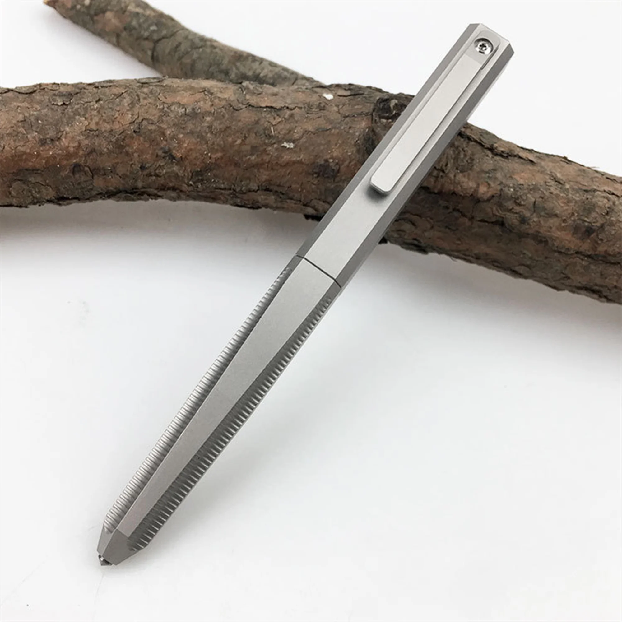 Minimalist Style Titanium alloy Tactical pen EDC Multifunctional Pen With Tungsten Head Business Signature Pen Office Stationery