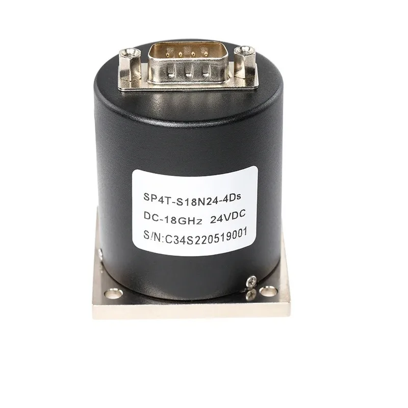 RF Matrix Mechanical Coaxial Switch SP4T 12V/24 SMA-18G Single Pole Four Throw Switch