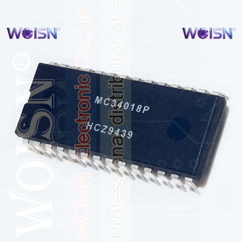 DIP-28 MC34018 MC34018P Trending Electronic Parts Ready Stock Fast Shipping Small MOQ Mixed Batch Discount
