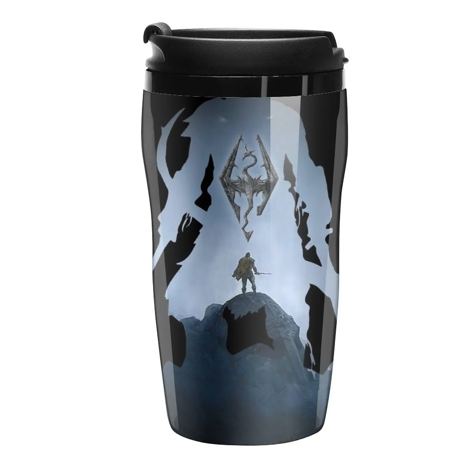 

New Dragonborn Travel Coffee Mug Coffee Goods Game Coffee Cups Breakfast Cups Large Coffee Cups