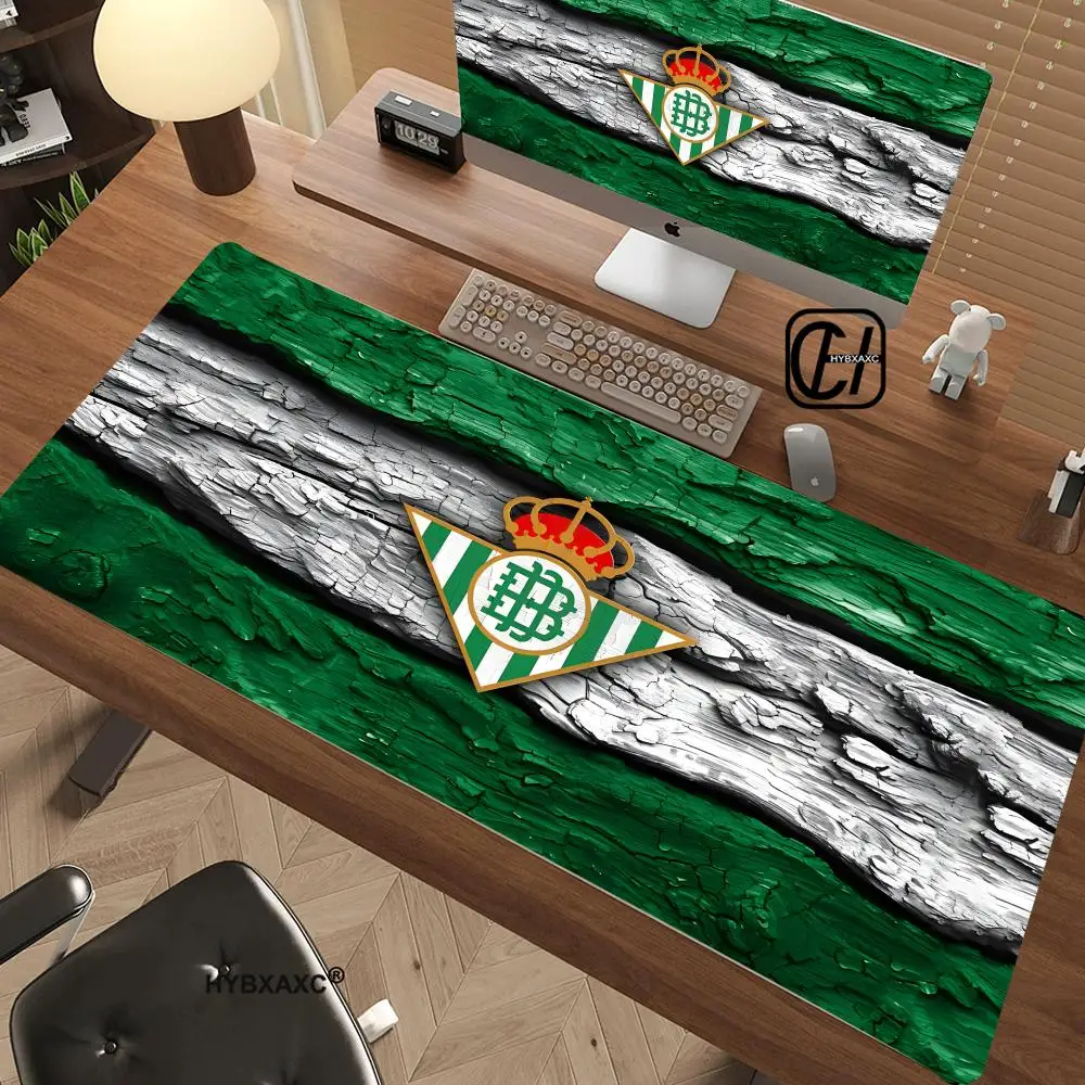 New Football R-Real B-Betis Sport Mouse Pad Non-slip Thickened Large Writing Lockedge Office Student Gaming Cushion HD MousePad