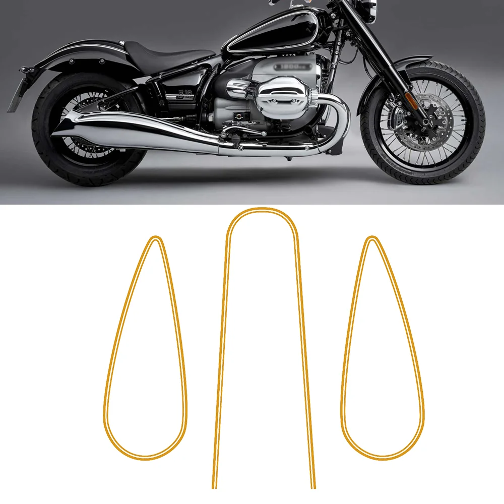 

Наклейка на топливный бак мотоцикла, газ, масло, наклейка, крышка для BMW R18 Classic 2020 2021 2022, декоративные наклейки на заднее сиденье, крыло