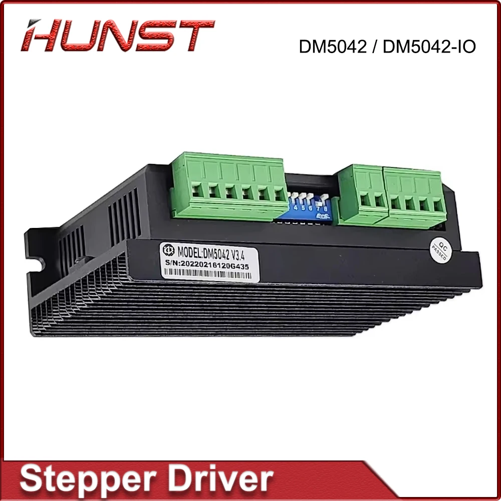 HUNST DM5042 and DM5042-IO Two-phase Stepper Motor Pulse Speed Control Drivers are Suitable for Rotation and Lifting.