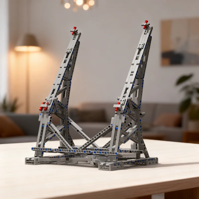 

407pcs MOC Efferman S Vertical Stand For Millennium Star Battle Model Building Blocks Creative DIY Gift Display Decor Assemble