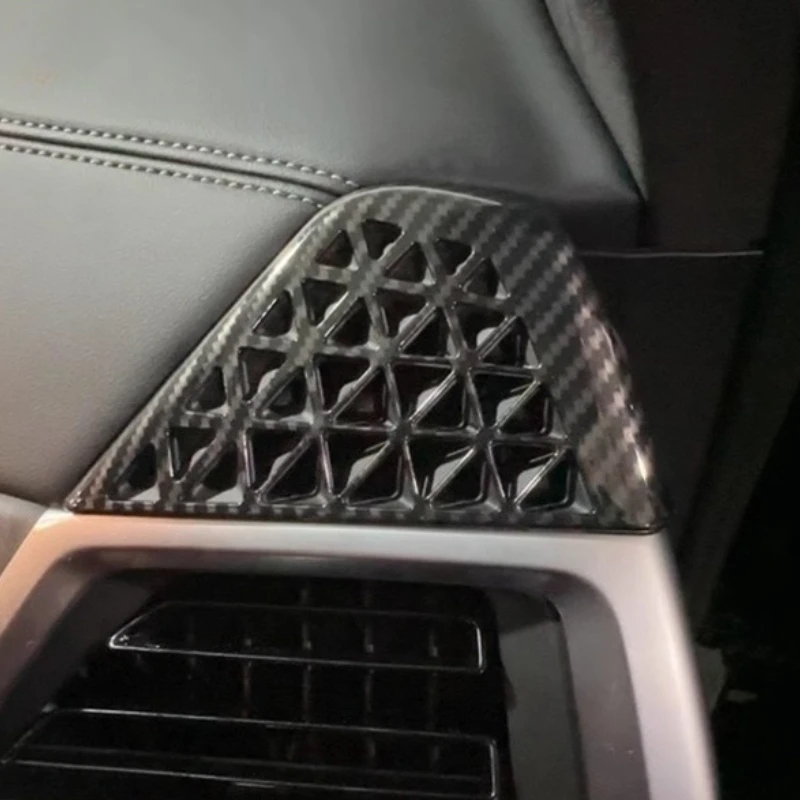 

Suetlcoity для BMW X5 X6 X7 G05 G06 G07 2023-2026 ABS приборная панель автомобиля боковое воздуховыпускное отверстие декоративная рамка внутренняя автомобильные аксессуары