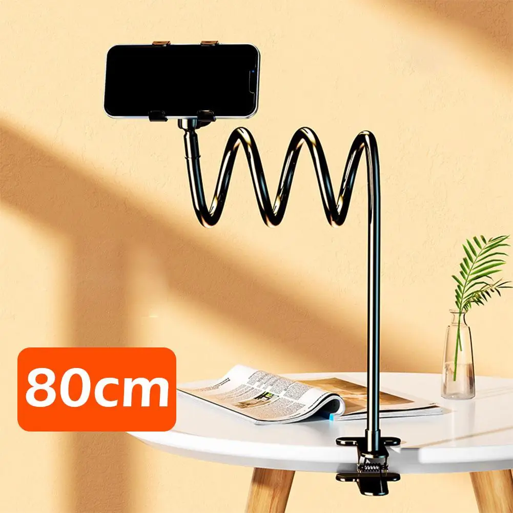 Tablet Stand Holder Mount Clip Grip Flexible Long Arm Gooseneck For iPad iPhone Switch Galaxy Tab Kindle N9E4