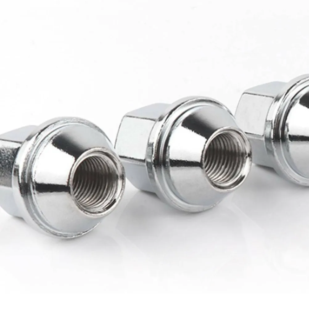 20Pcs Aluminum Alloy Wheel Lug Nuts Lightweight Thin Wall Construction Compatible St X 1.5 19Mm Car Wheel Hub