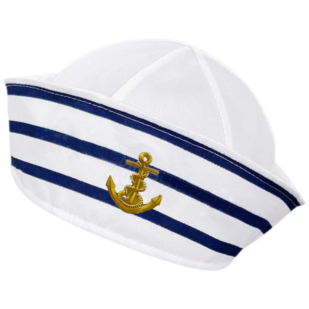 Chapeau de Marin pour Homme et Femme, Costume Cosplay, Performance sur Scène, Bateau