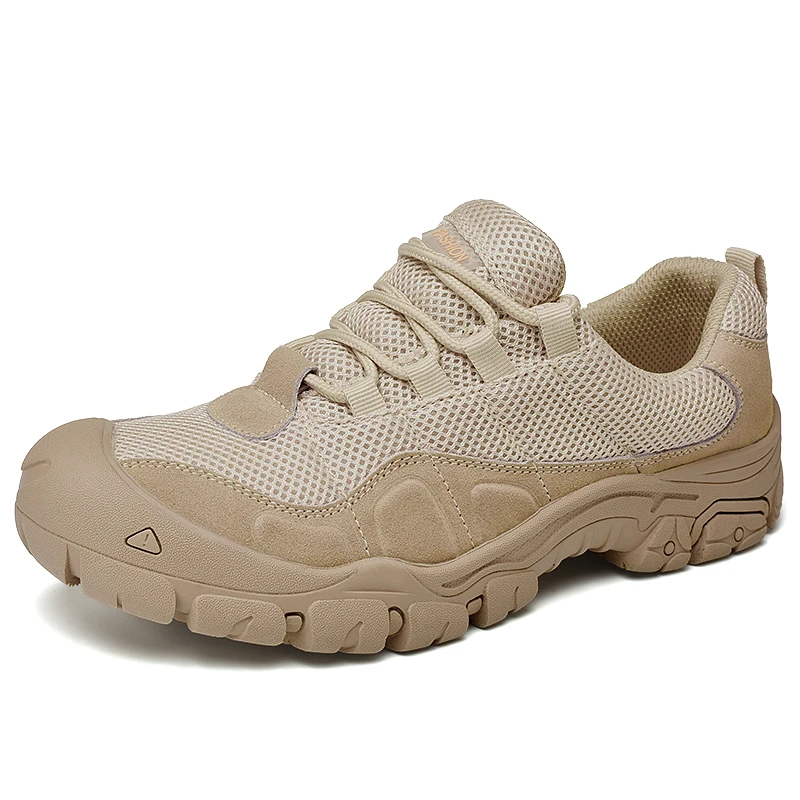 

2025Autumn Breathable Comfortable High-Quality New Mesh Breathable Outdoor Casual Hiking Sports Large Size Men's Shoes38-46