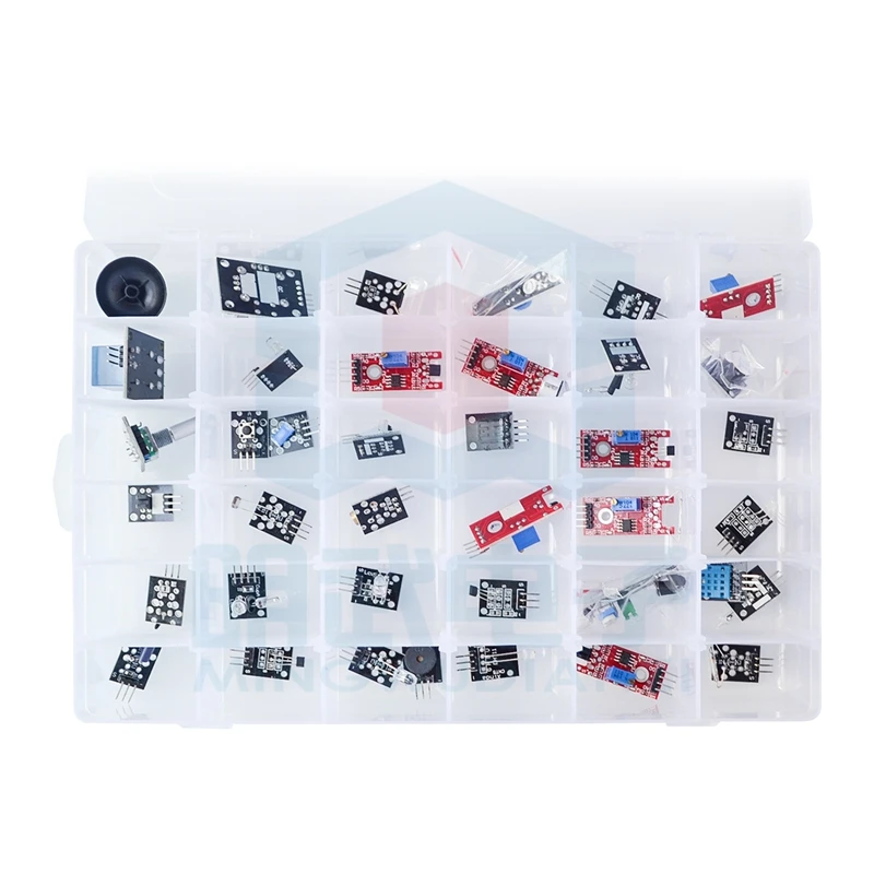 37 مجموعة أجهزة استشعار متوفرة بأسعار منخفضة للوحات التطوير