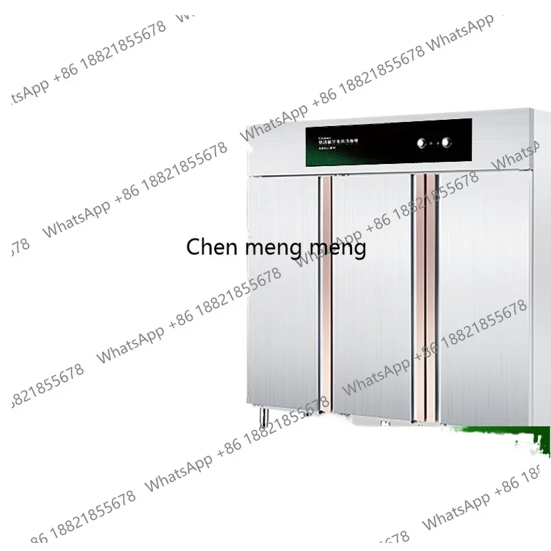 Commercial high temperature hot air circulation canteen restaurant large capacity stainless steel disinfection cabinet