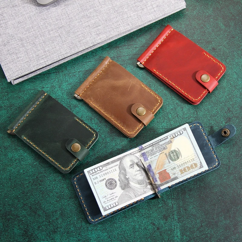 Dompet Jepit Uang Kulit Crazy - Card Case Minimalist ulasan dan harga