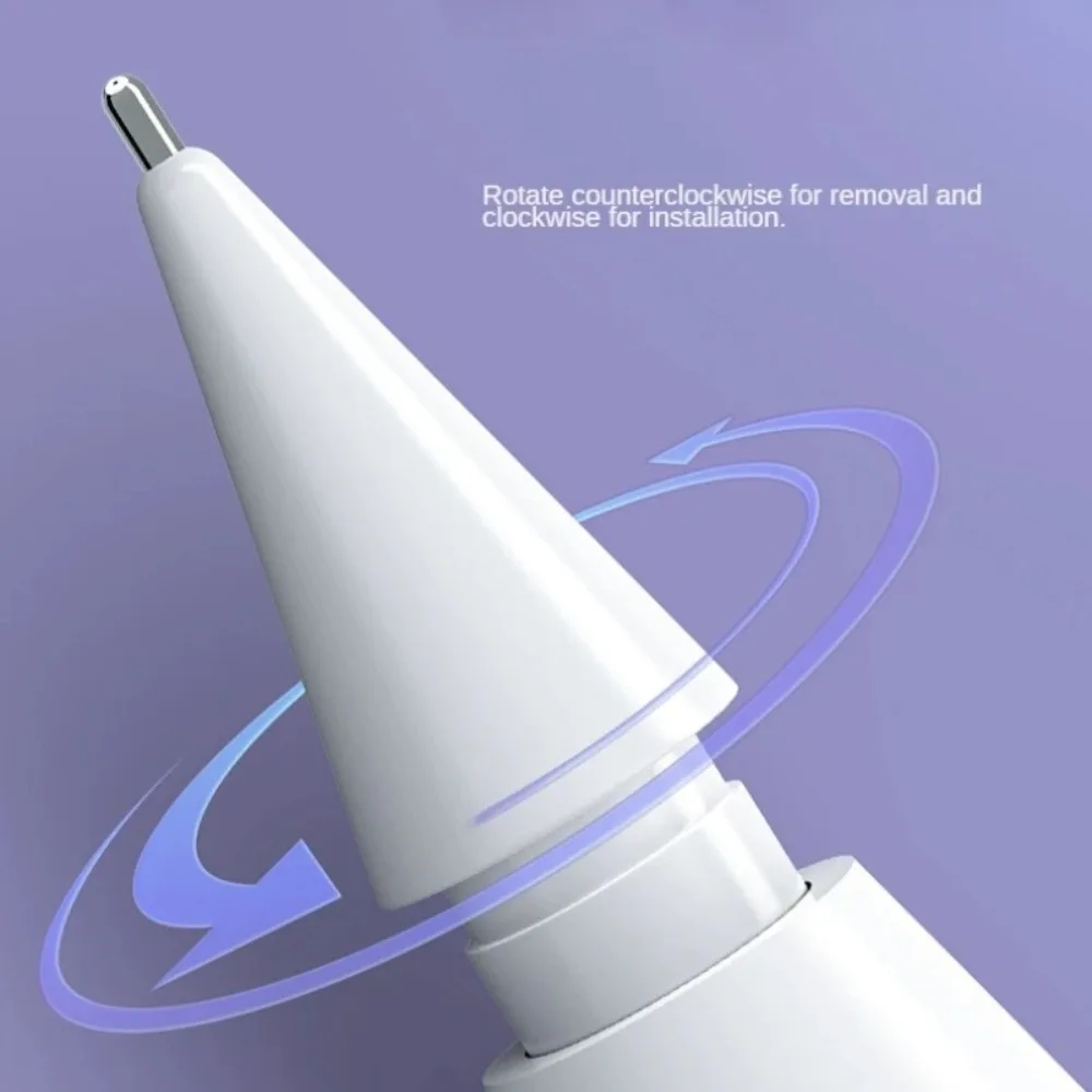 Replaceable Pencil Tips Anti-scratch Portable Tablets Pen Nibs PP Lining Shockproof Stylus Nib for Apple Pencil for Apple Pencil
