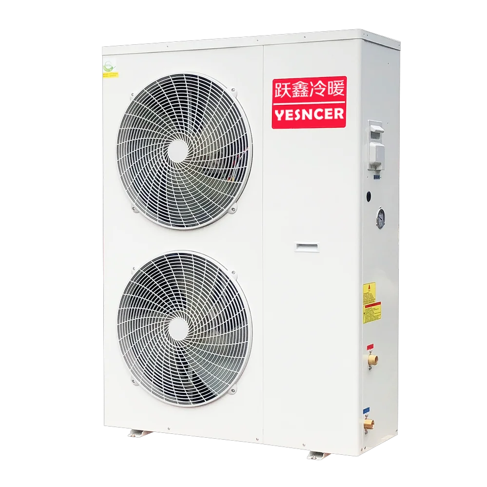 Factory Supply New Condition R290 Monobloc Air Water Heat Pump DC Inverter EVI 230 Vac Operating Floor Standing Condenser Motor