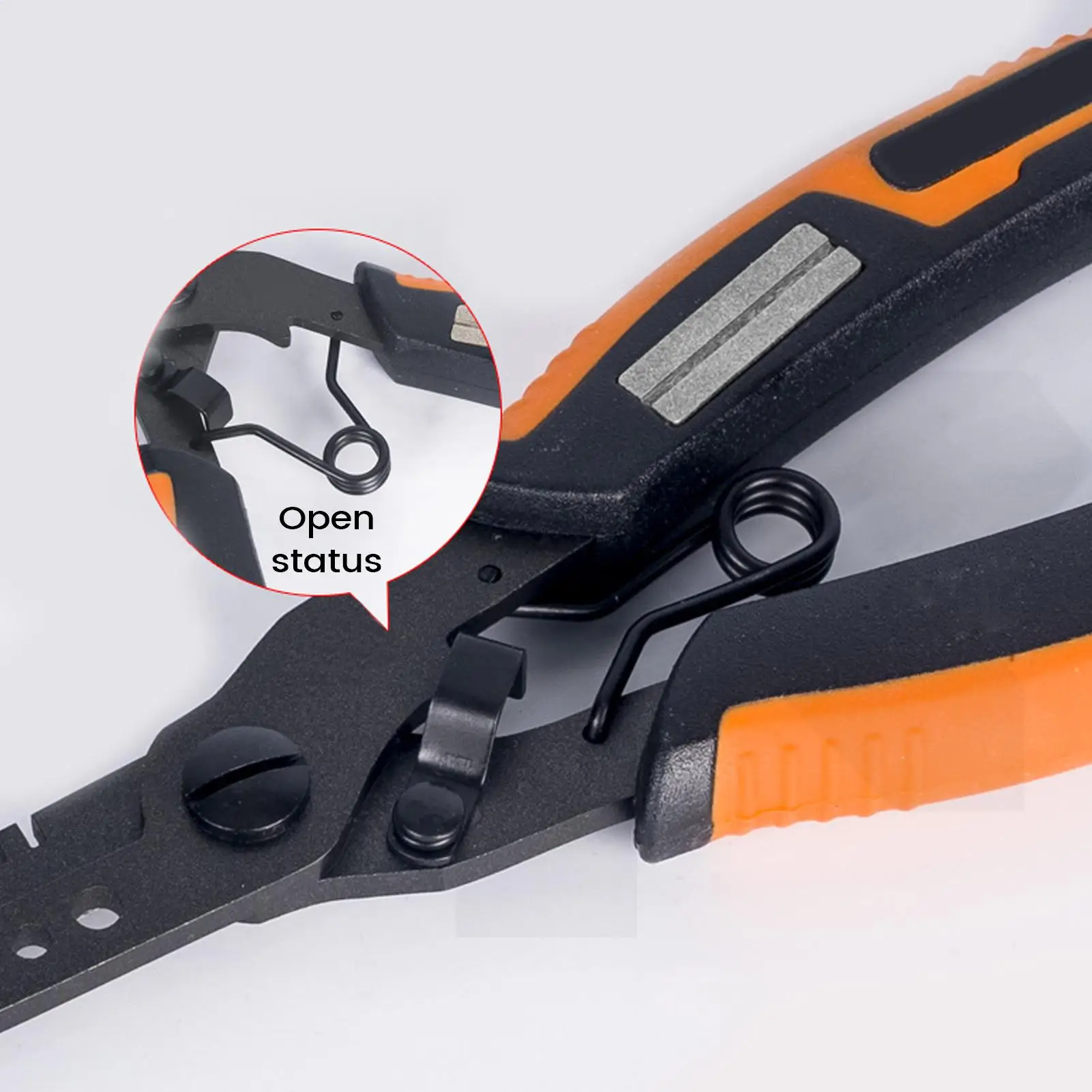 釣り糸結びフック開口プライヤー-多機能ステンレス鋼フック取り外しはさみ-釣り用